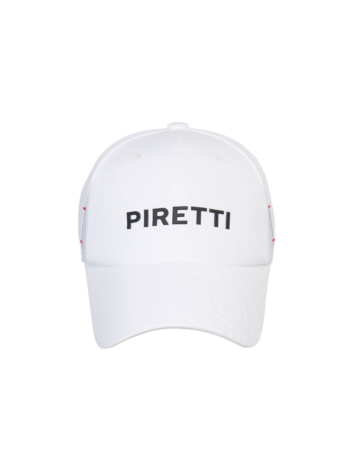 피레티(PIRETTI) 매쉬 배색 투어 캡_White