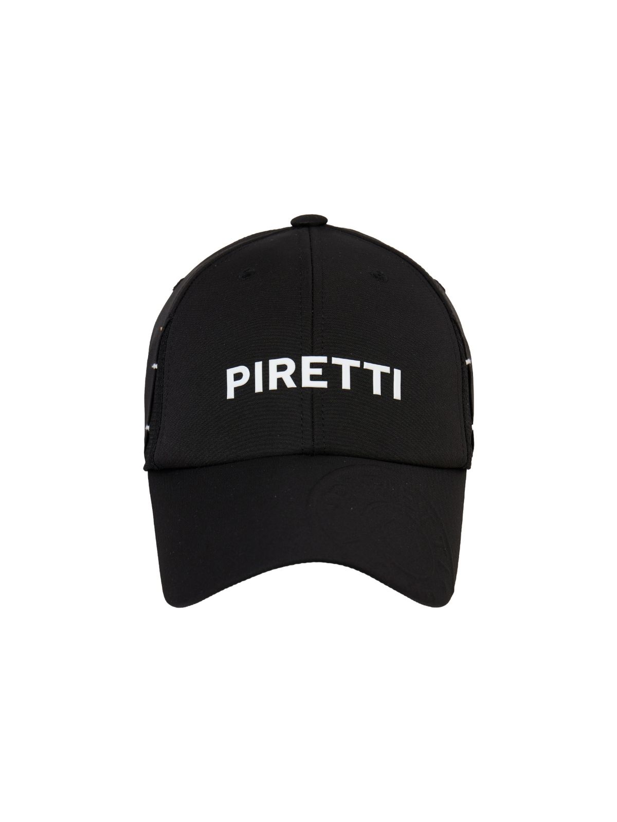 피레티(PIRETTI) 매쉬 배색 투어 캡_Black