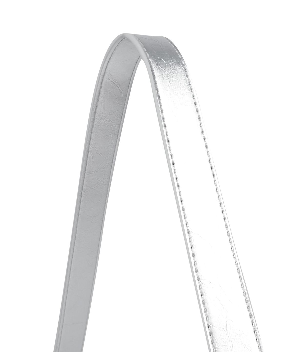 낫포너드(NOT4NERD) Glossy Stud Shoulder Bag - Silver