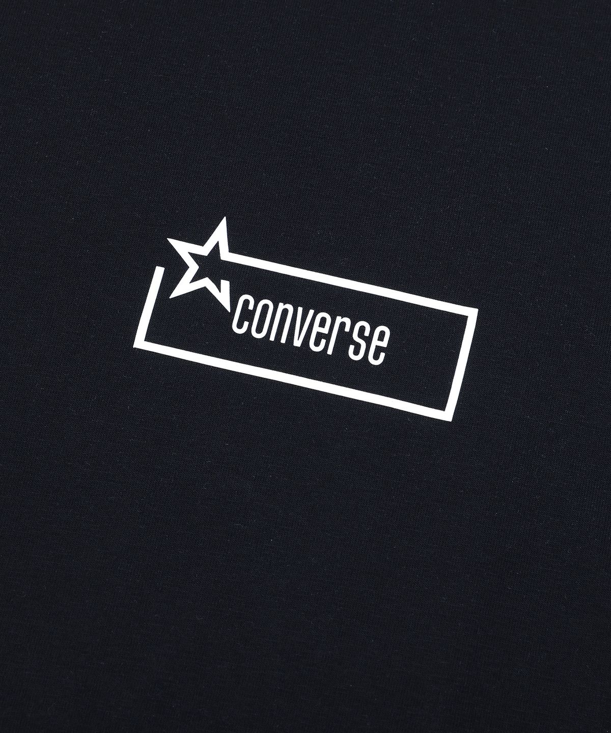 컨버스(CONVERSE) 소로나 스타 아이콘 티셔츠 블랙 MCJ785-023