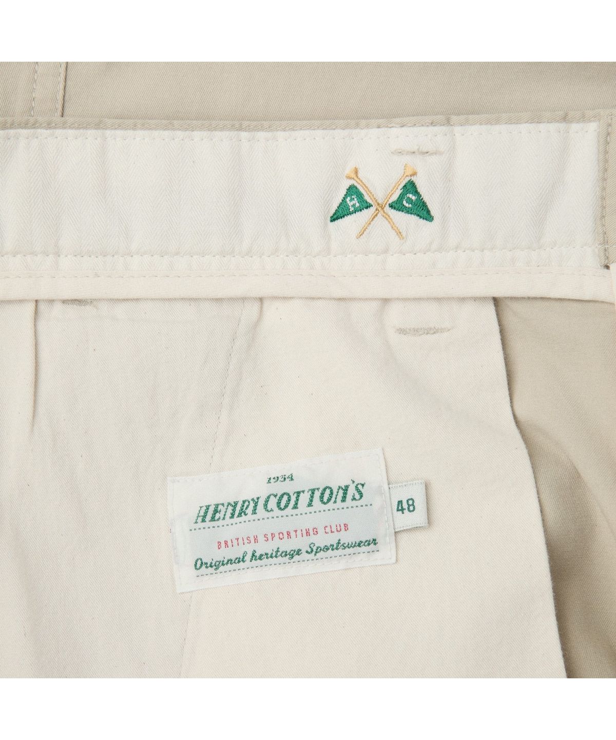 헨리코튼(HENRY COTTONS) [British Sporting Club] Chino Pants ABPAM26711BEX