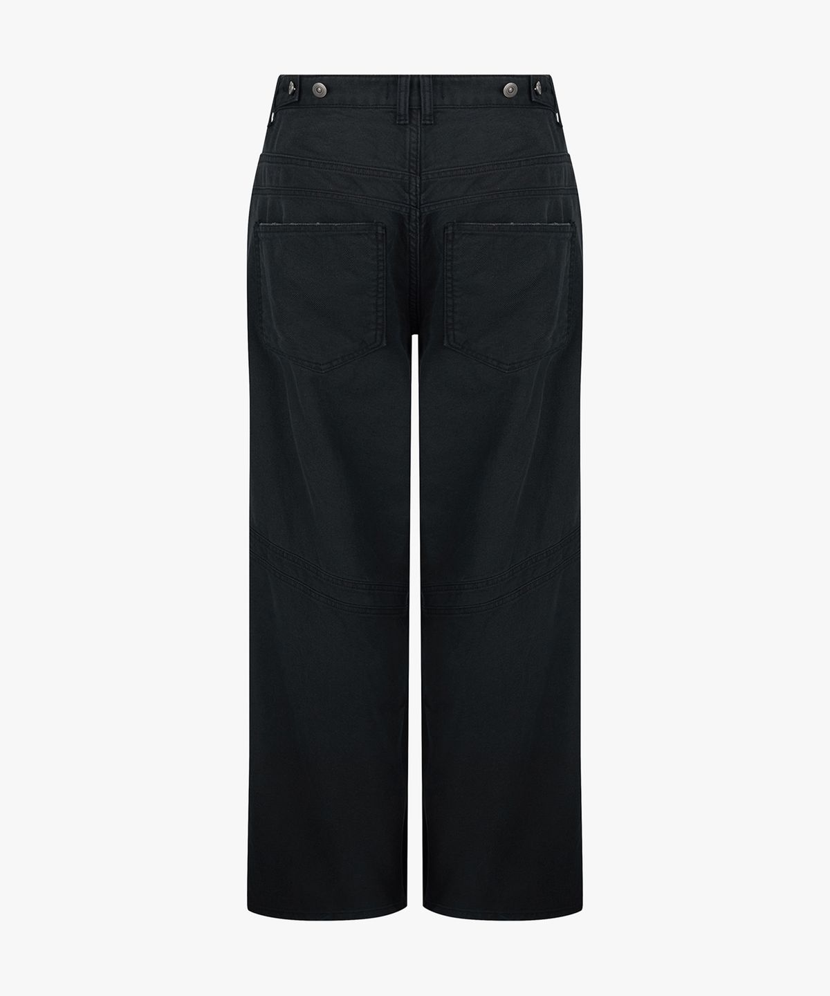 엔드릭스(EDLIX) Silent Burn Surface Denim Pants (Black)