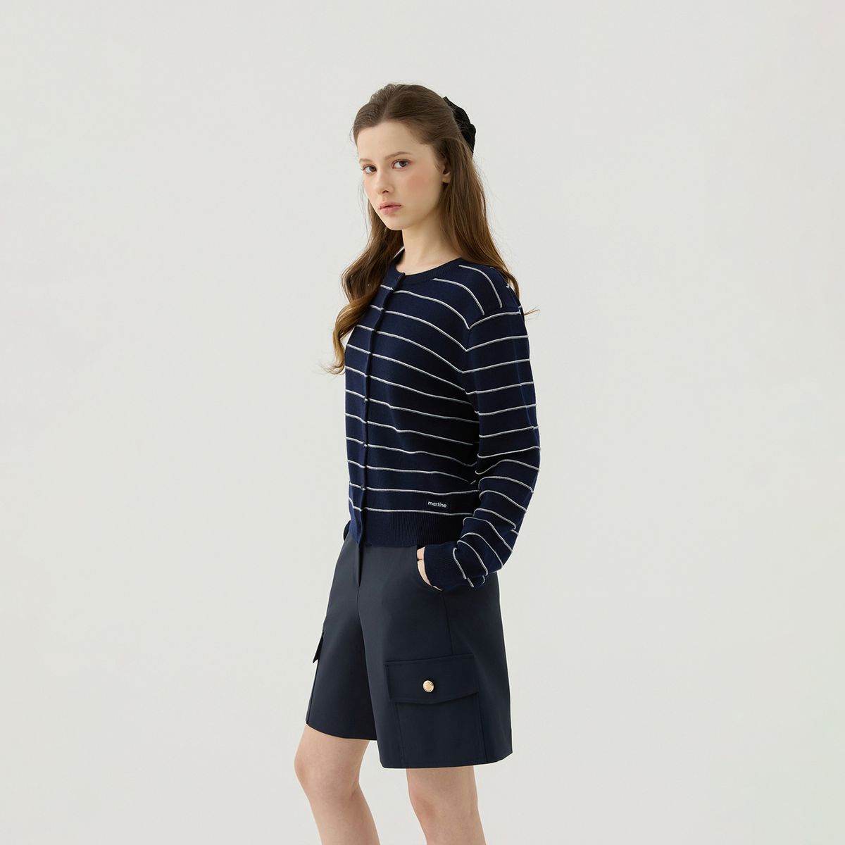 마틴골프(MARTINE GOLF) Big Pocket Short Pants_NAVY