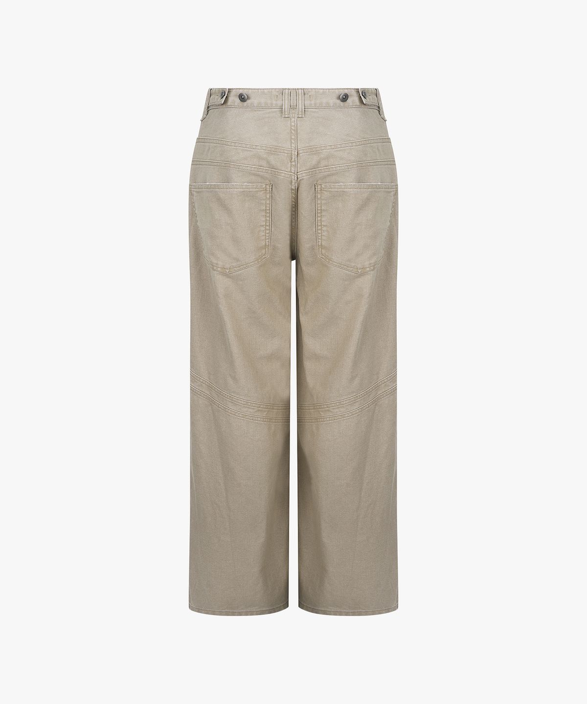 엔드릭스(EDLIX) Silent Burn Surface Denim Pants (Beige)