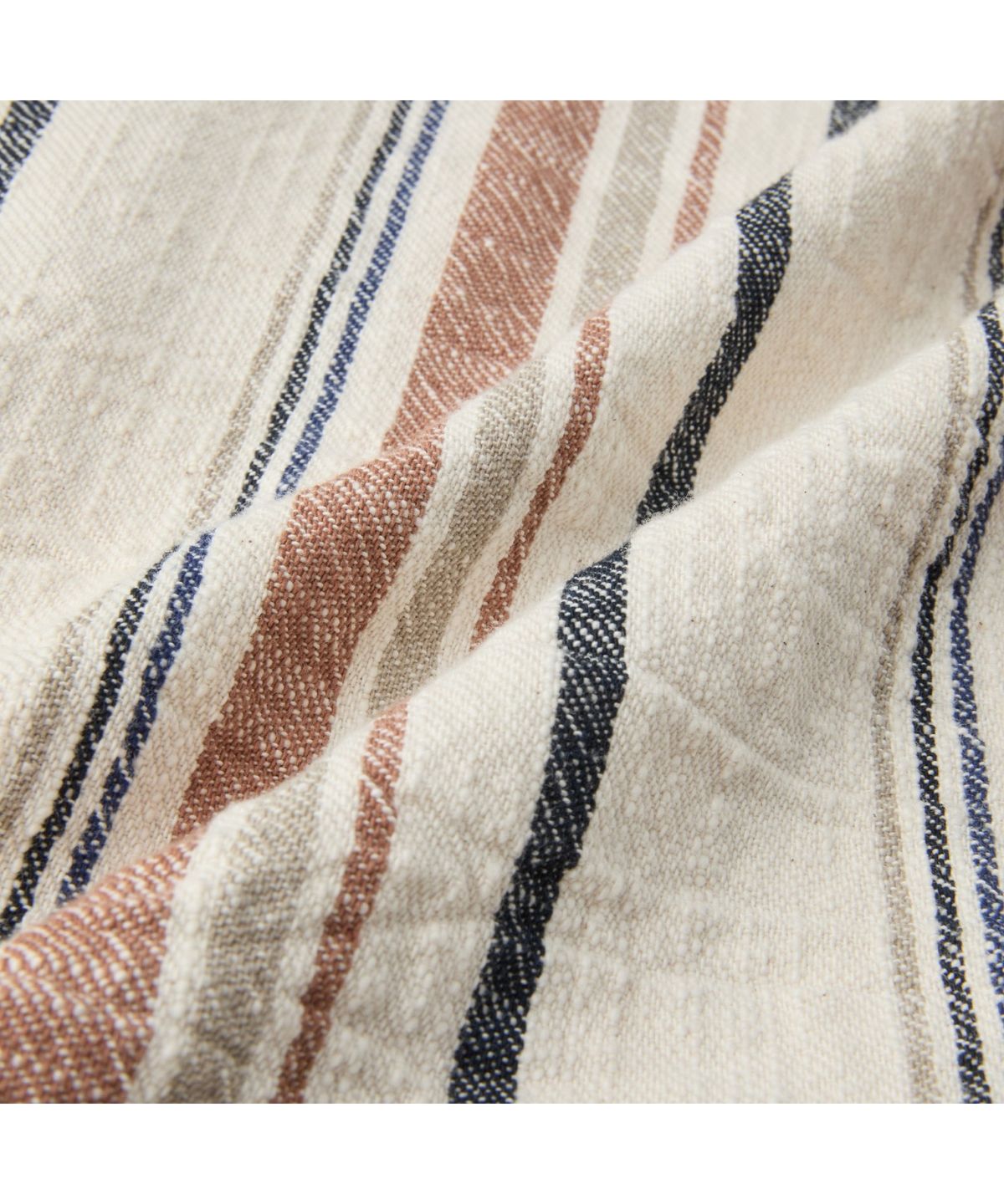 헨리코튼(HENRY COTTONS) [British Sporting Club] Multi Color Stripe Half Sleeve Shirts ABSAM26711IVX