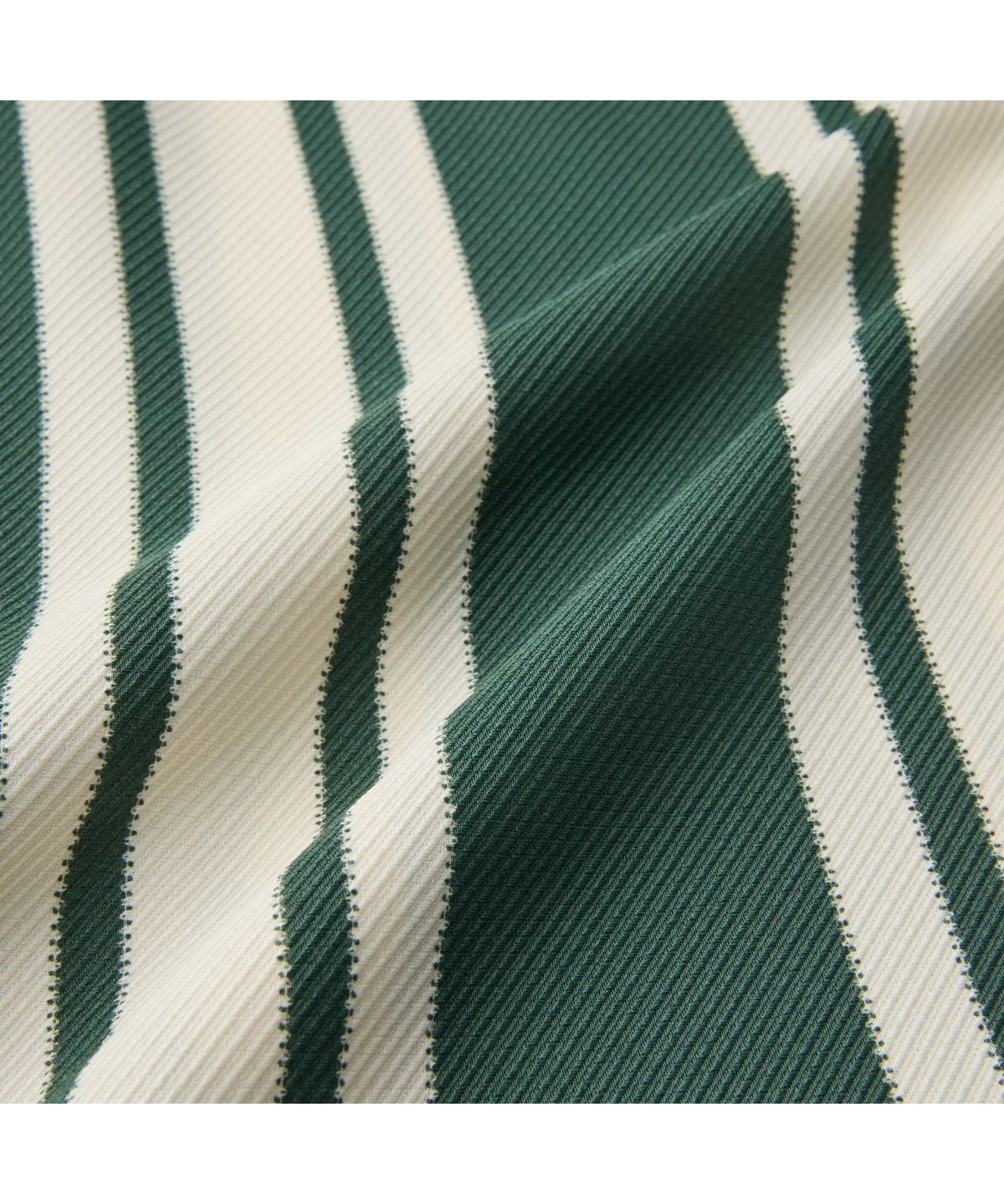 헨리코튼(HENRY COTTONS) [British Sporting Club] Green Stripe Half Sleeve Shirts ABSAM26701GRX