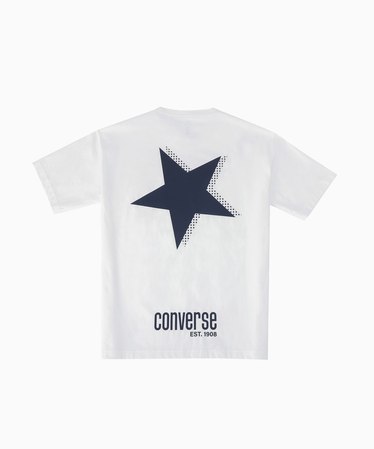 컨버스(CONVERSE) 소로나 스타 아이콘 티셔츠 빈티지 화이트 MCJ785-W70