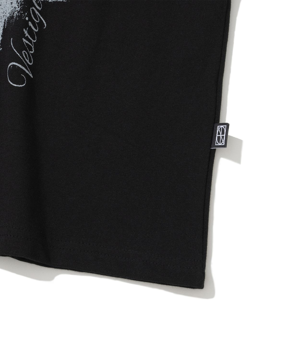 낫포너드(NOT4NERD) After Collapse Regular Fit T-Shirts - Black