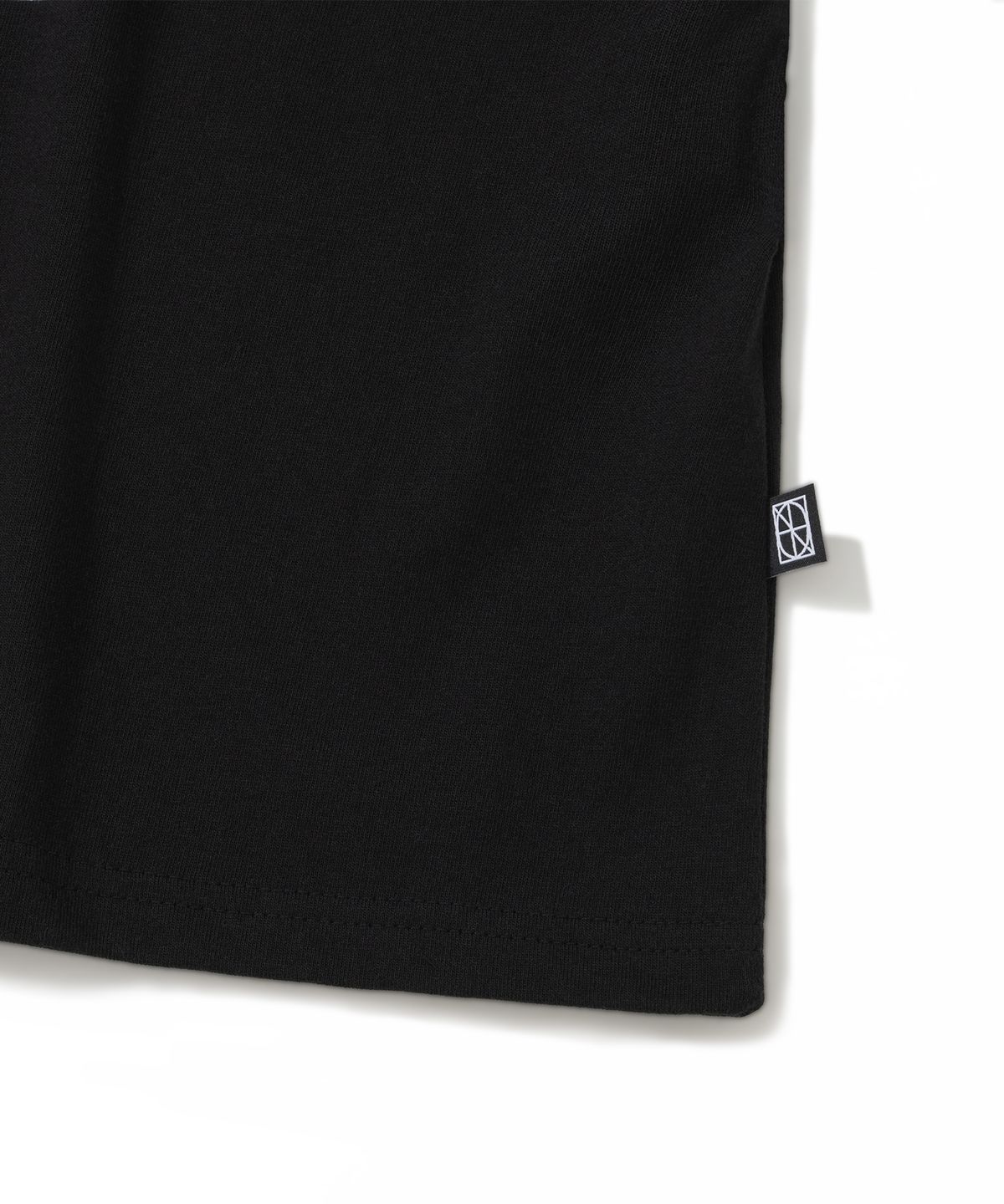 낫포너드(NOT4NERD) Fragmented Self Loose Cropped T-Shirts - Black