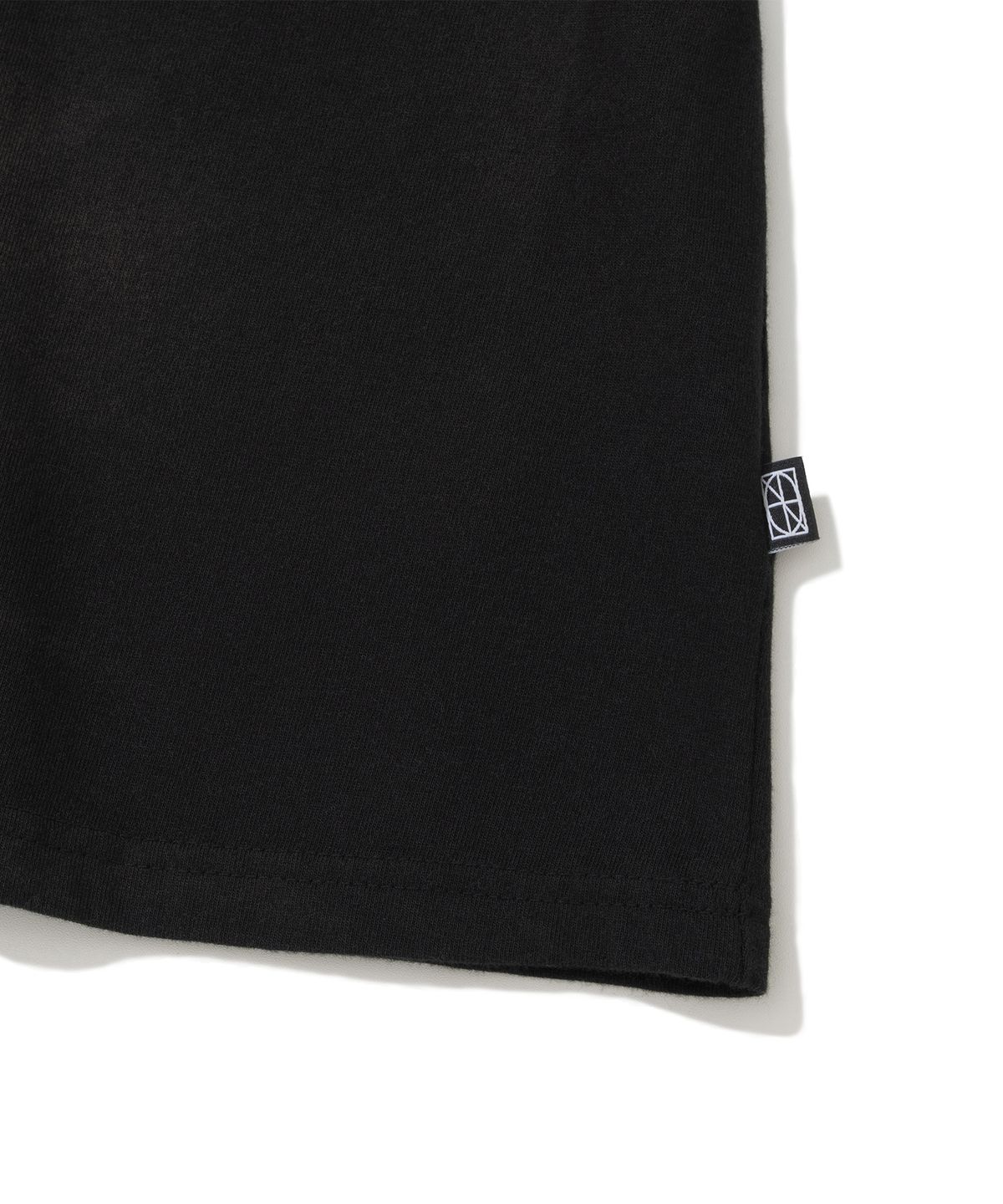 낫포너드(NOT4NERD) Candle Residue Oil Washed Loose Cropped T-Shirts - Black