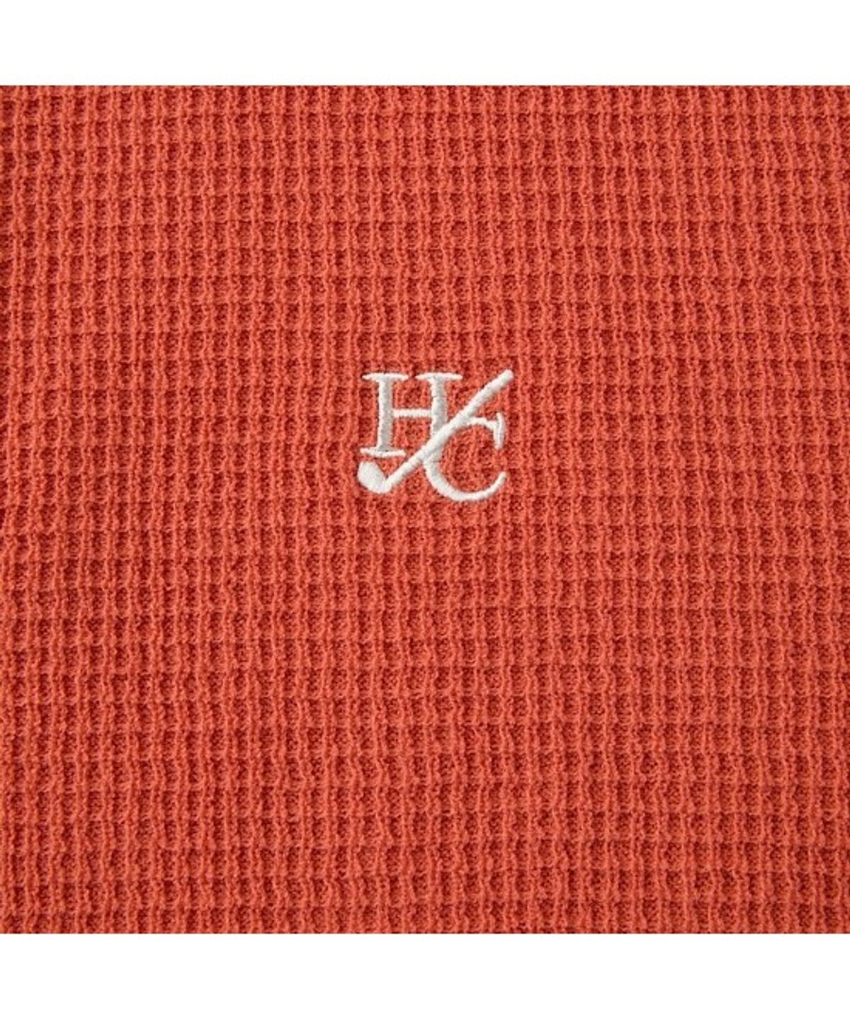 헨리코튼(HENRY COTTONS) [British Sporting Club] Waffle Short-Sleeves Polo Knit ABWAM26701ORX
