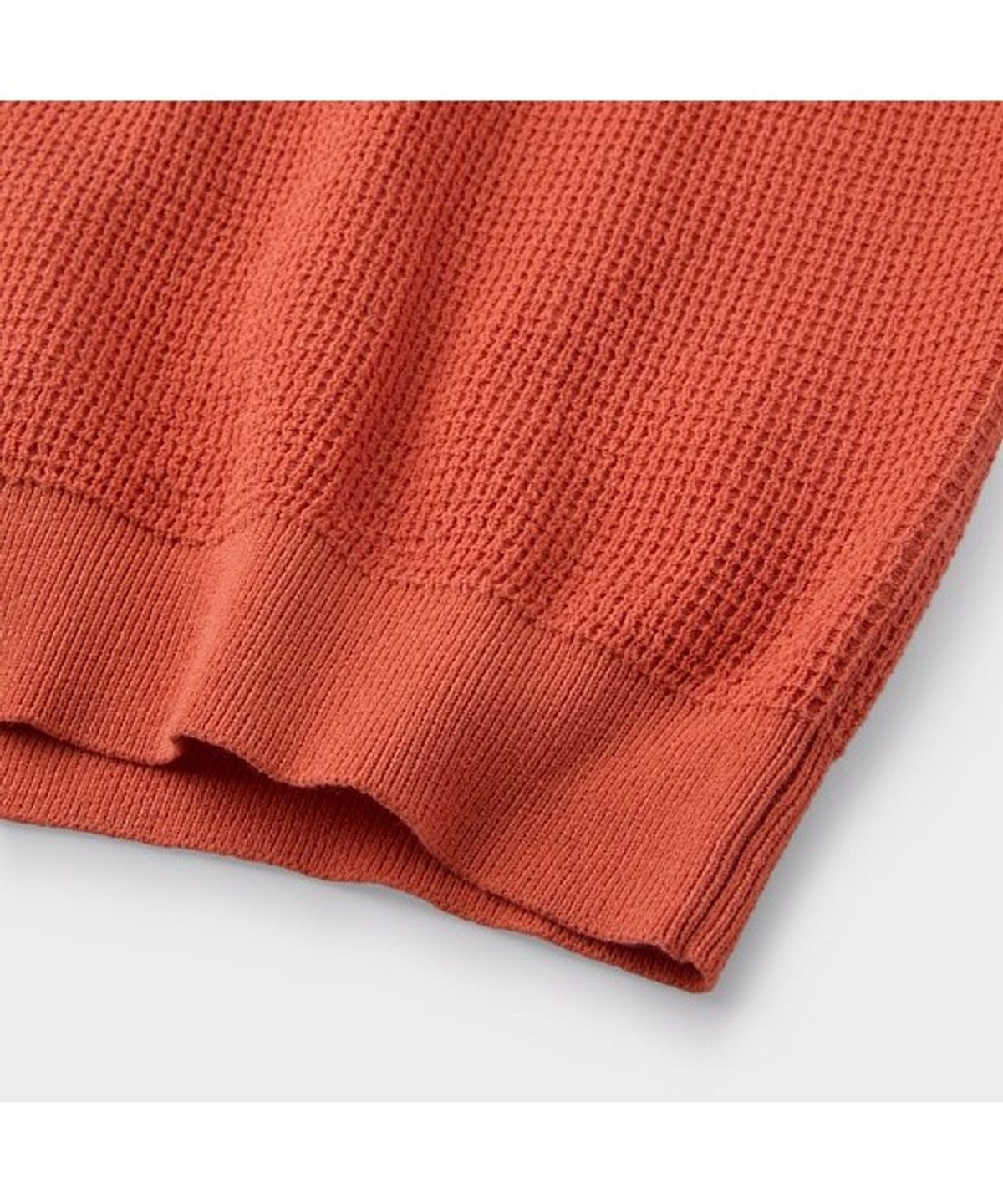 헨리코튼(HENRY COTTONS) [British Sporting Club] Waffle Short-Sleeves Polo Knit ABWAM26701ORX
