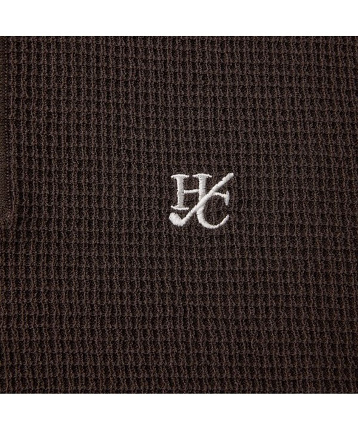 헨리코튼(HENRY COTTONS) [British Sporting Club] Waffle Short-Sleeves Polo Knit ABWAM26701BRX