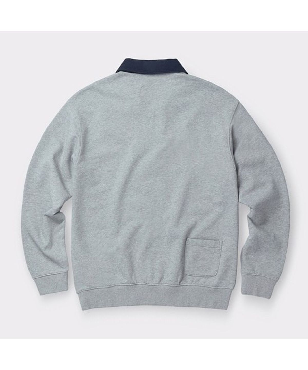 헨리코튼(HENRY COTTONS) [British Sporting Club] Retro Collar Sweat shirts ABTAM26611GYX