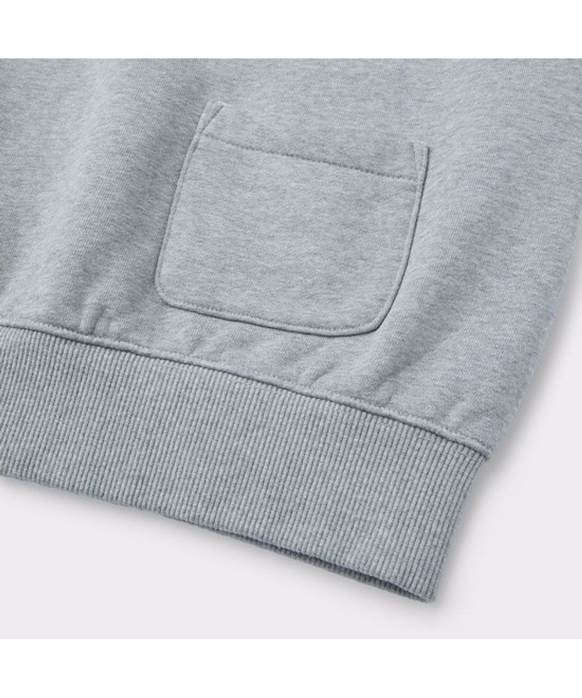 헨리코튼(HENRY COTTONS) [British Sporting Club] Retro Collar Sweat shirts ABTAM26611GYX