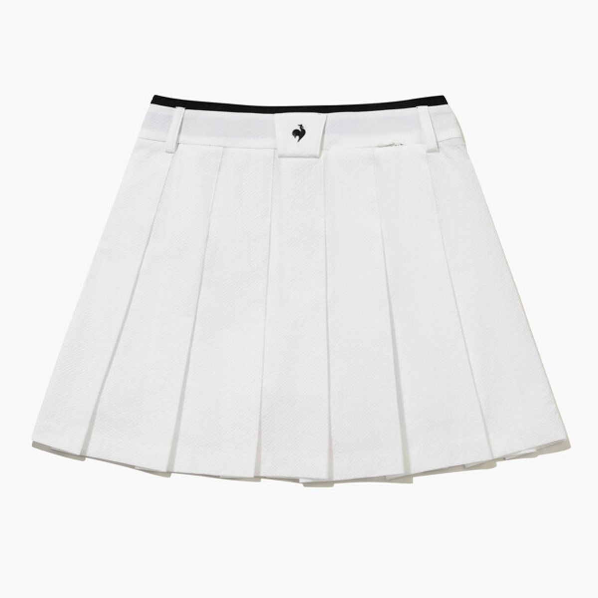 르꼬끄 골프(LECOQ GOLF) 여성 밴딩 스트레치 플리츠 스커트 _WHTE GR222LSK42