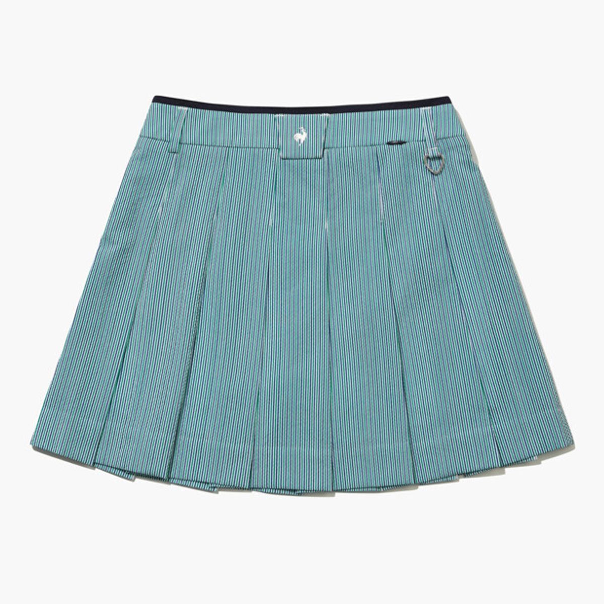 르꼬끄 골프(LECOQ GOLF) 여성 밴딩 스트레치 플리츠 스커트 _WHGR GR222LSK42