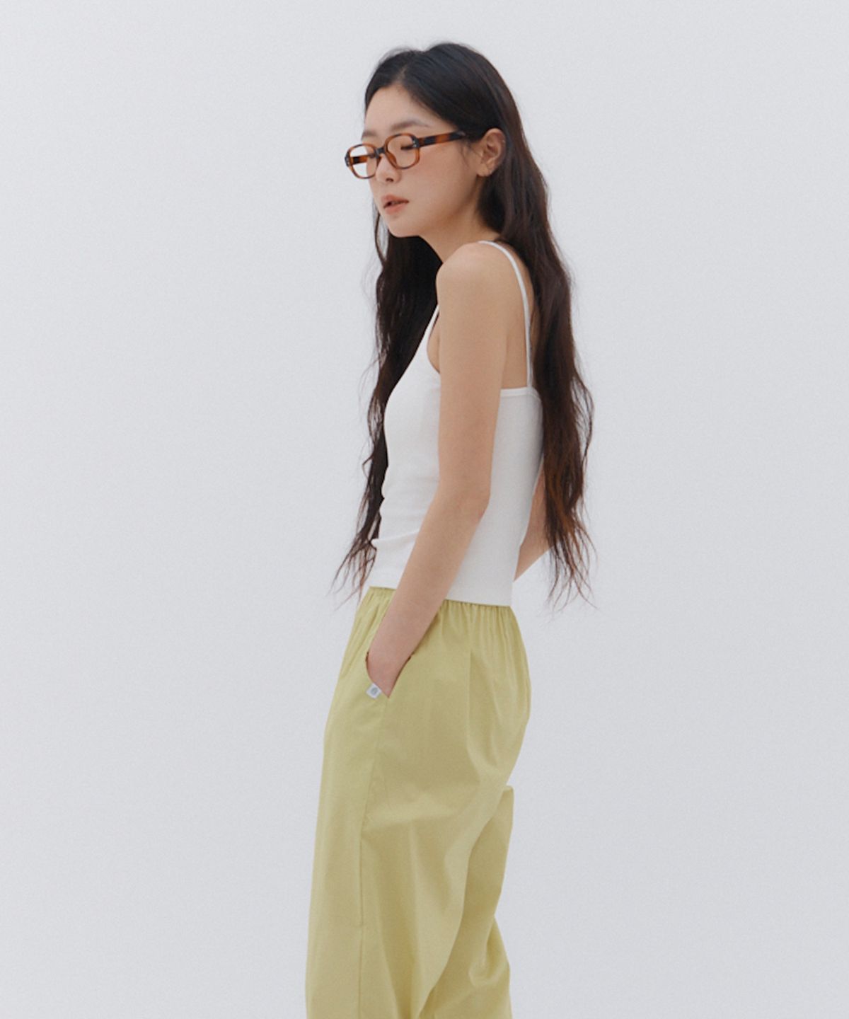 오프아워(OFFHOUR) [2SET] 퓨어시트 라임샤워 긴바지