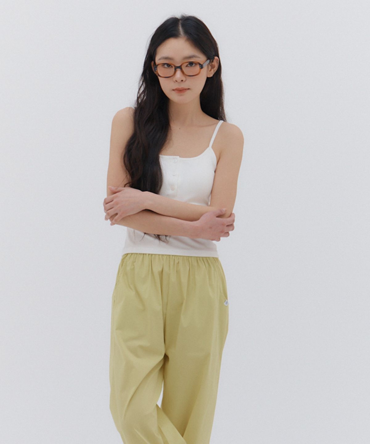오프아워(OFFHOUR) [2SET] 퓨어시트 라임샤워 긴바지