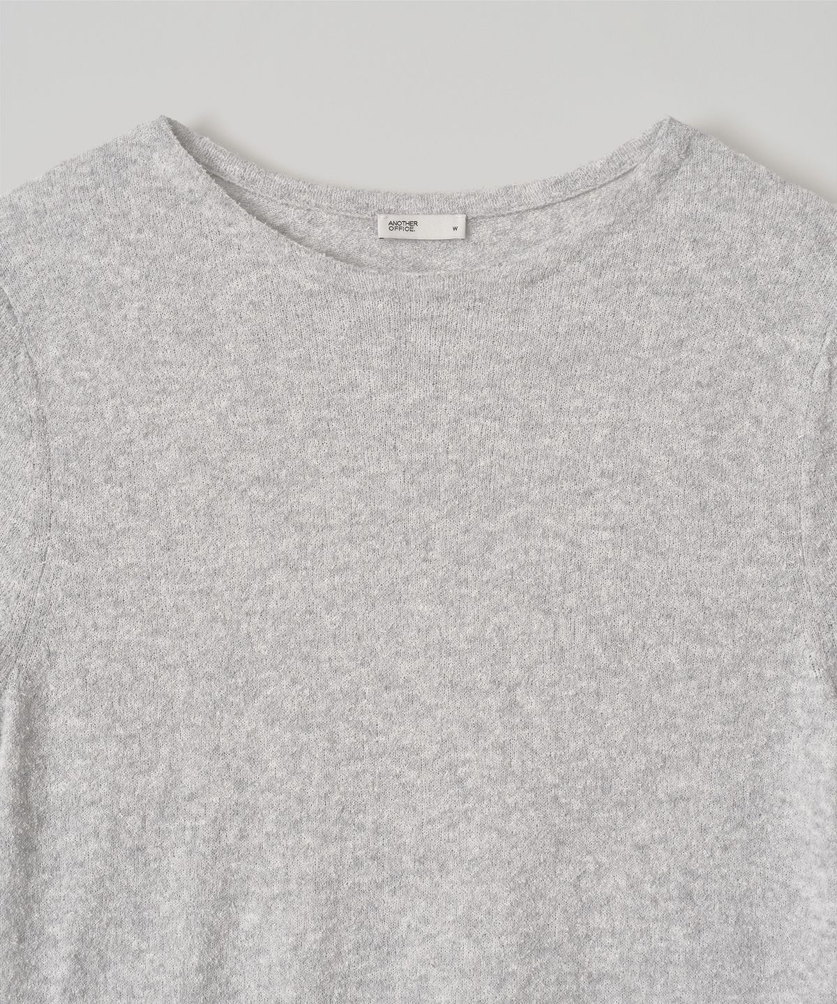 어나더오피스 우먼(ANOTHER OFFICE WOMEN) W. Basque Pullover (Silver Gray)