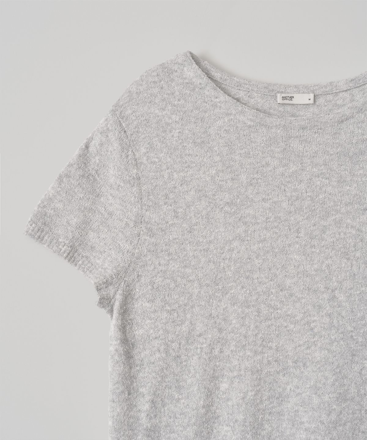 어나더오피스 우먼(ANOTHER OFFICE WOMEN) W. Basque Pullover (Silver Gray)