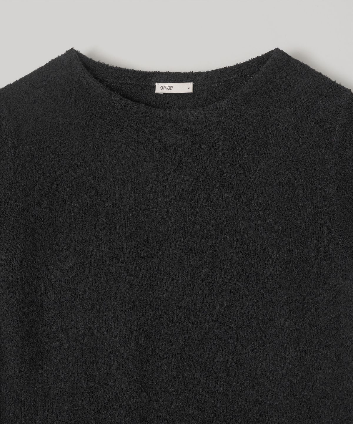 어나더오피스 우먼(ANOTHER OFFICE WOMEN) W. Basque Pullover (Black)