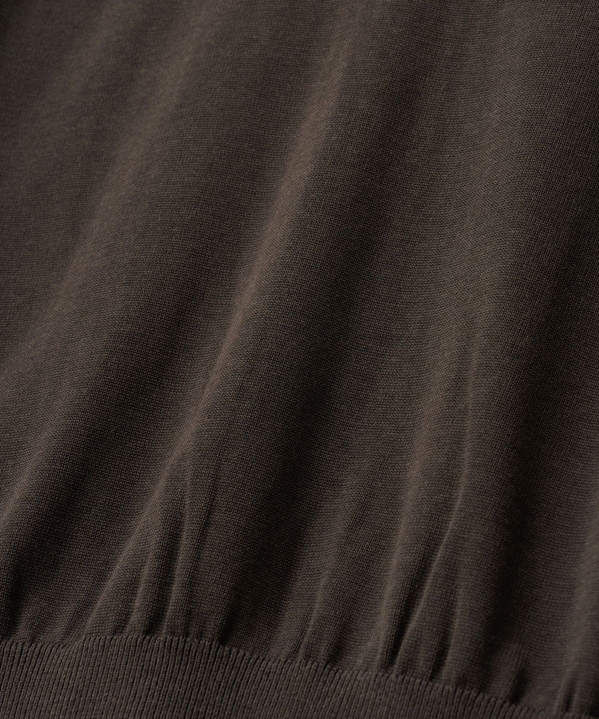 어나더오피스 우먼(ANOTHER OFFICE WOMEN) W. Current Silk V-neck Knit (Pewter)