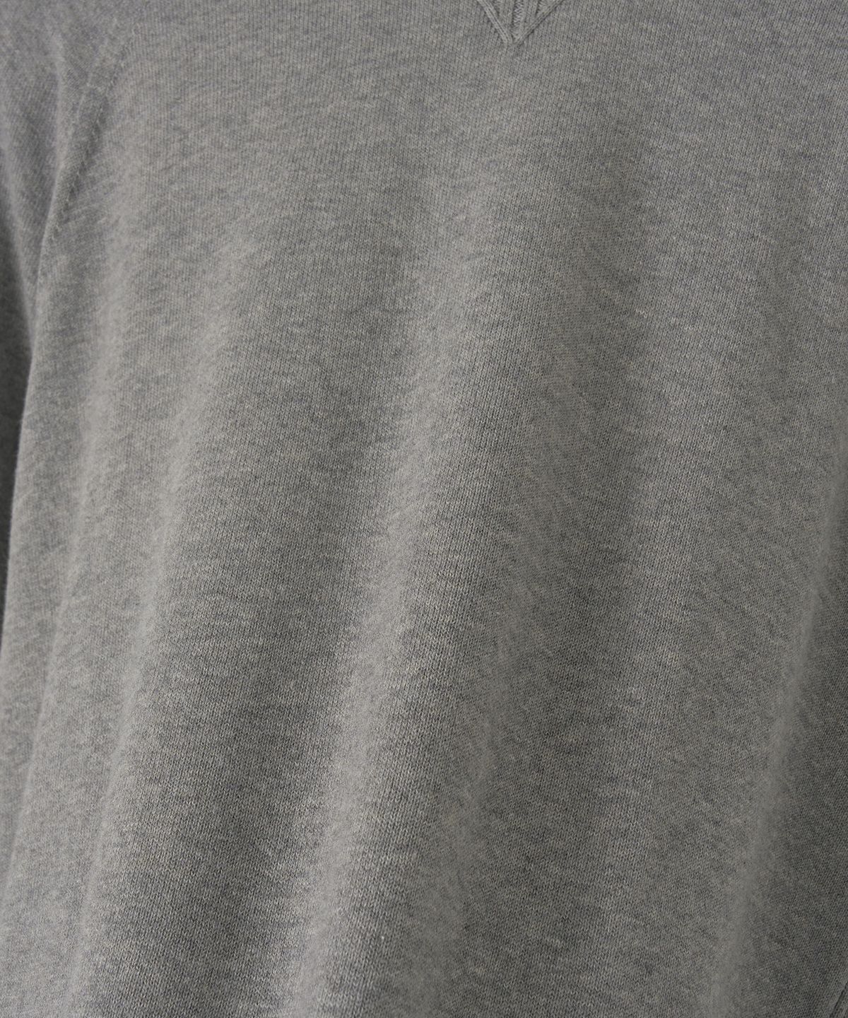 어나더오피스 우먼(ANOTHER OFFICE WOMEN) W. Whole Garment Crew-Neck Knit (Heather Gray)
