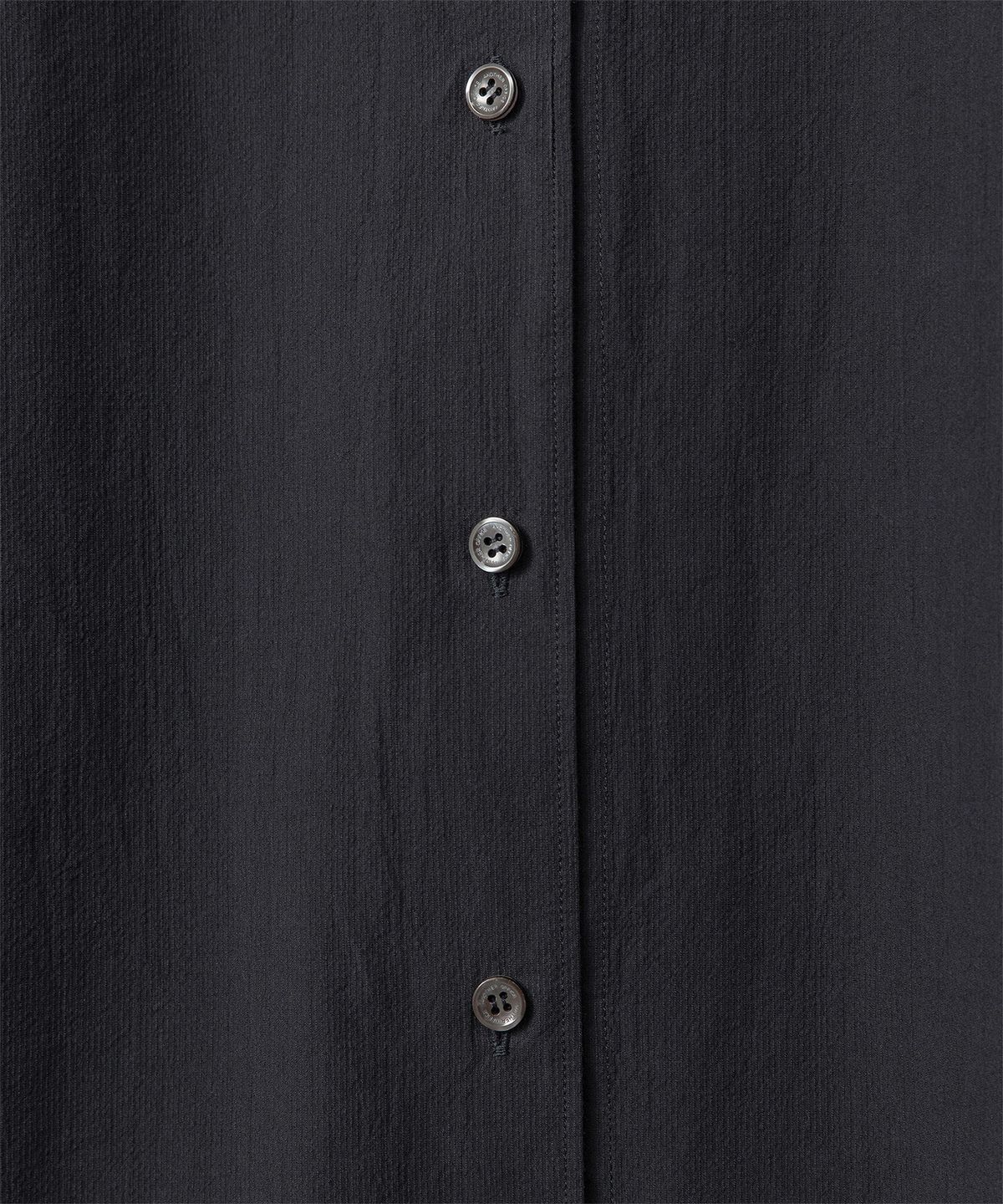 어나더오피스 우먼(ANOTHER OFFICE WOMEN) W. Voile Oversized Shirt (Black-Stripe)