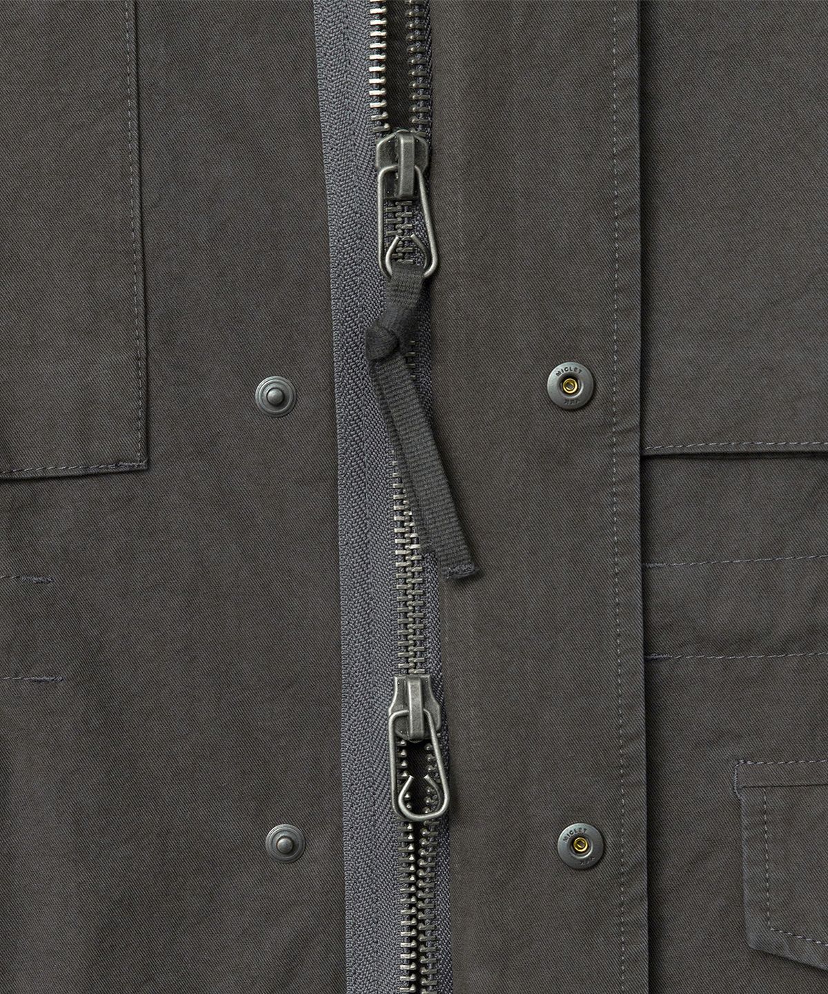 어나더오피스 우먼(ANOTHER OFFICE WOMEN) W. Limp M-65 Field Jacket (Charcoal)