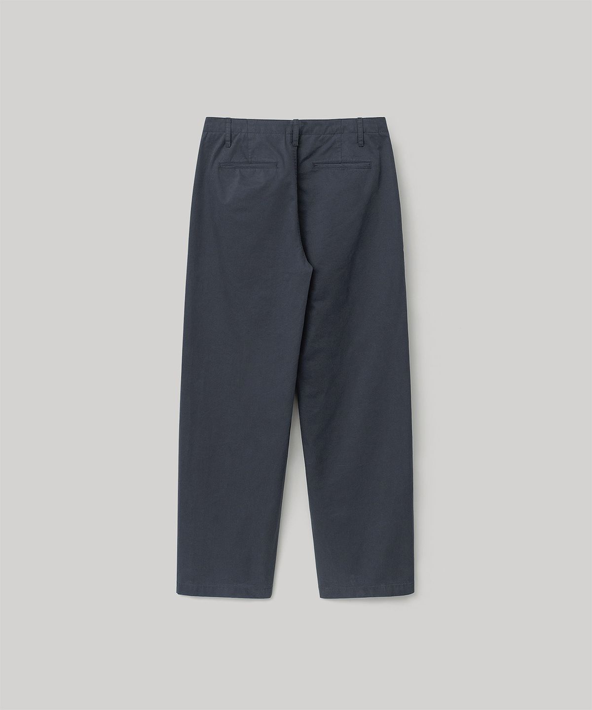 어나더오피스 우먼(ANOTHER OFFICE WOMEN) W. Peachskin Curved Pants (Faded Navy)