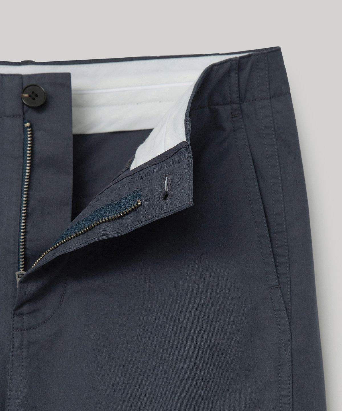 어나더오피스 우먼(ANOTHER OFFICE WOMEN) W. Peachskin Curved Pants (Faded Navy)