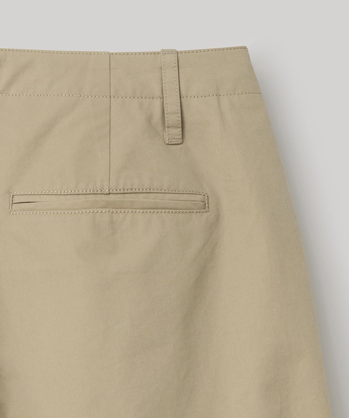어나더오피스 우먼(ANOTHER OFFICE WOMEN) W. Peachskin Curved Pants (Light Khaki)