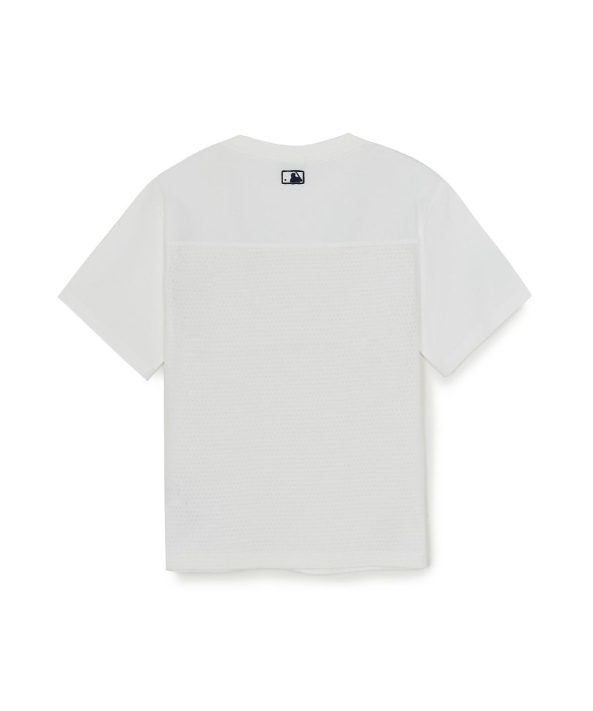 엠엘비 키즈(MLB KIDS) 스트릿 베이직 메쉬 레터링 티셔츠 NY (White)