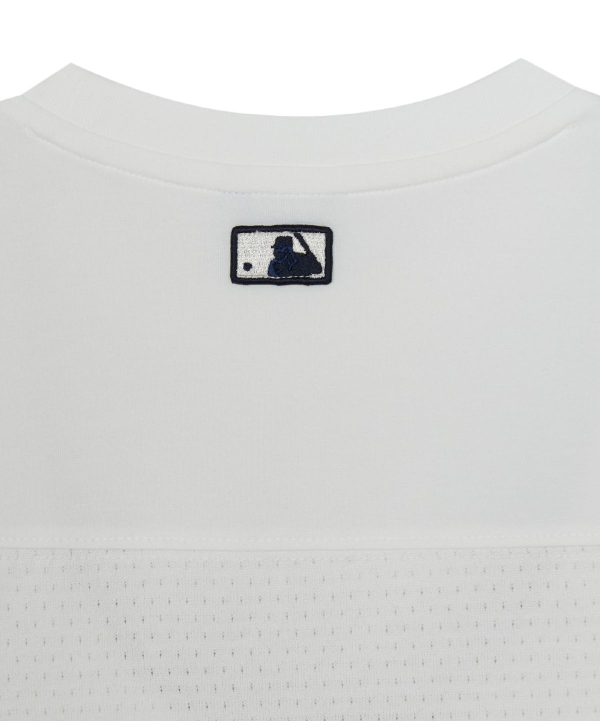 엠엘비 키즈(MLB KIDS) 스트릿 베이직 메쉬 레터링 티셔츠 NY (White)