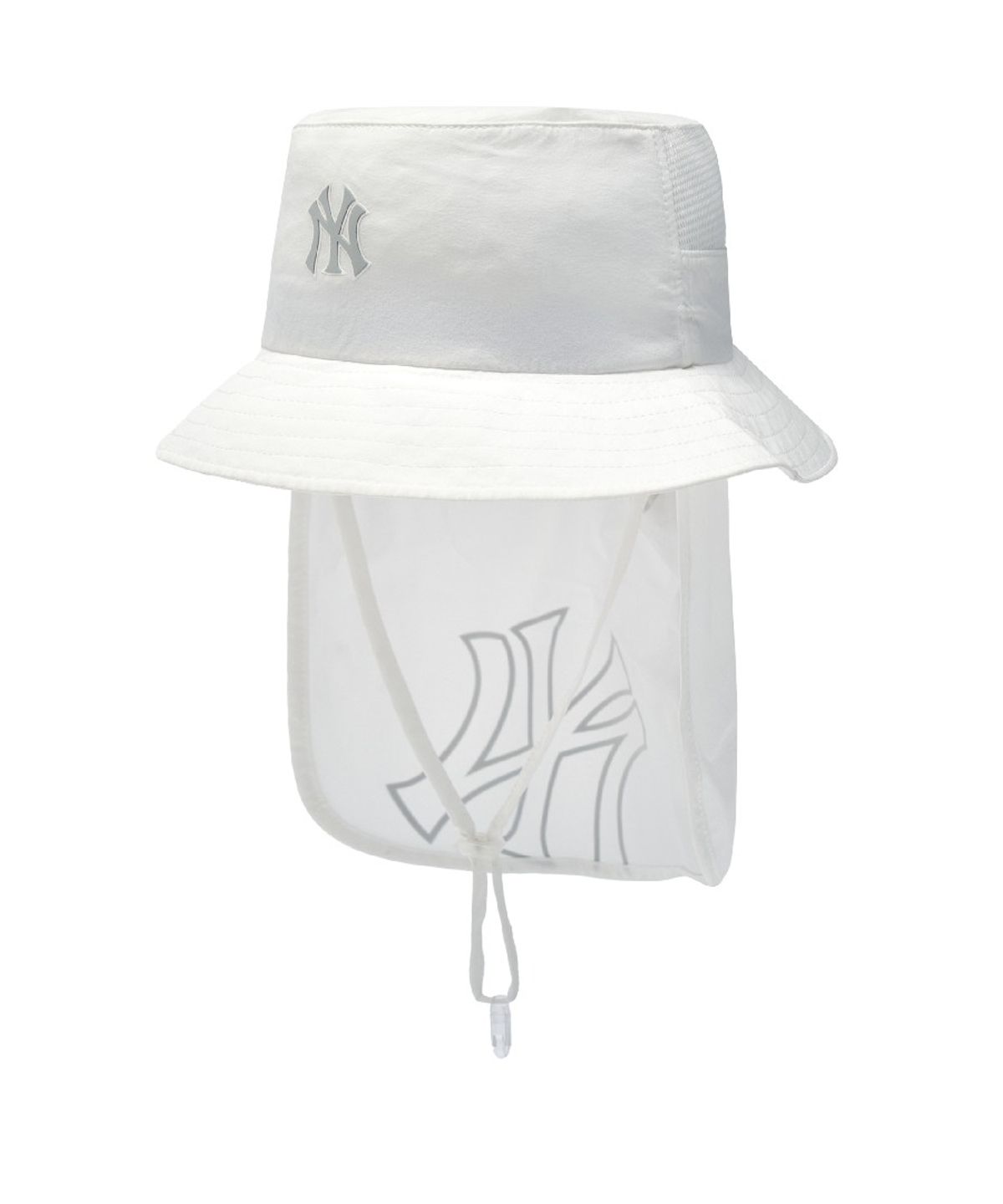 엠엘비 키즈(MLB KIDS) 쿨필드 경량 플랩 버킷햇 NY (White)