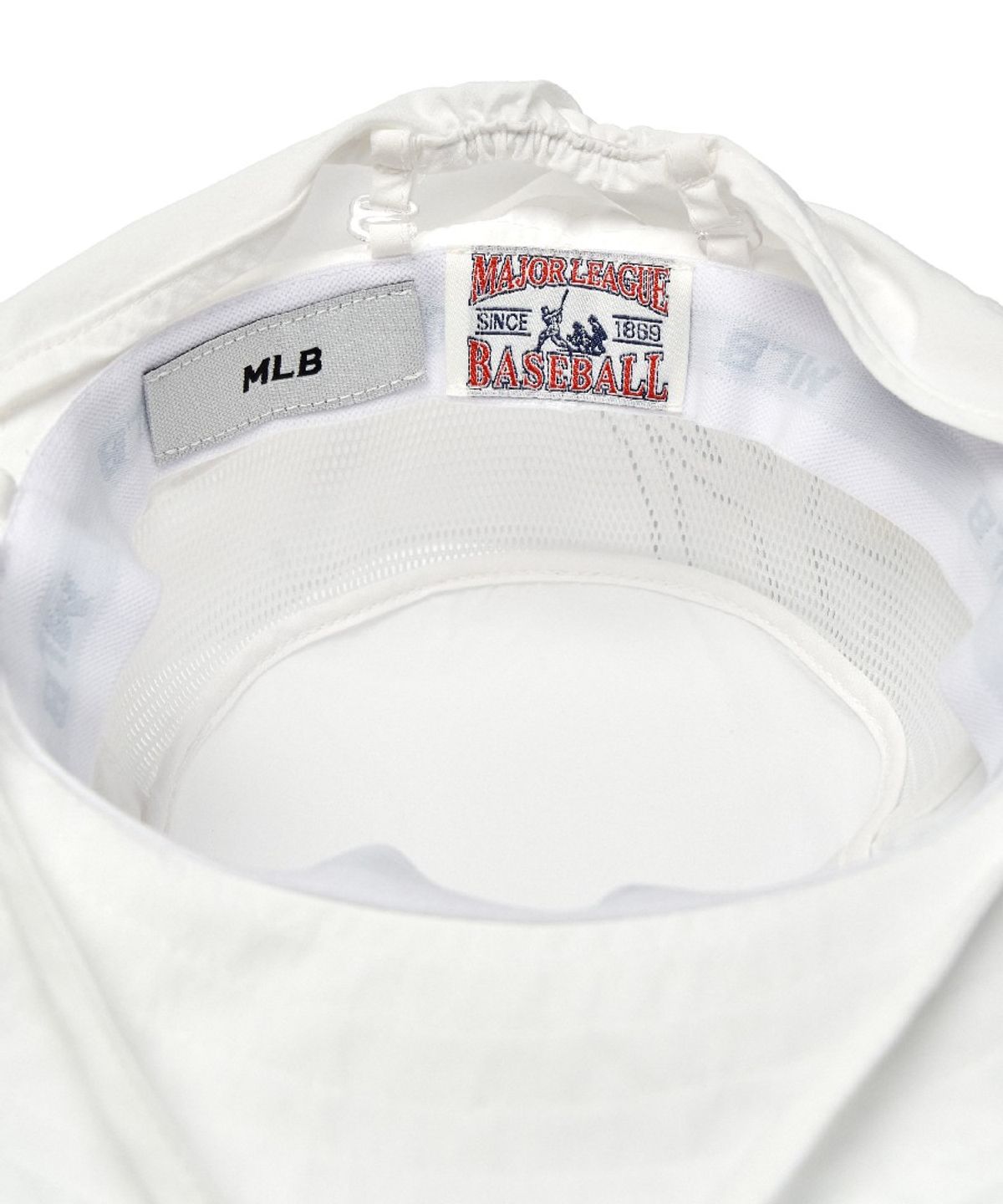 엠엘비 키즈(MLB KIDS) 쿨필드 경량 플랩 버킷햇 NY (White)