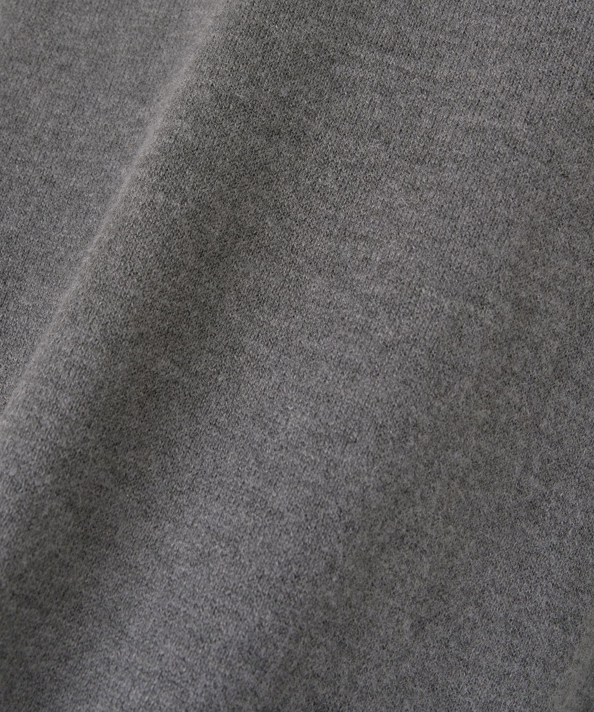 어나더오피스 우먼(ANOTHER OFFICE WOMEN) W. V-Neck Solid Knit (Heather Charcoal)