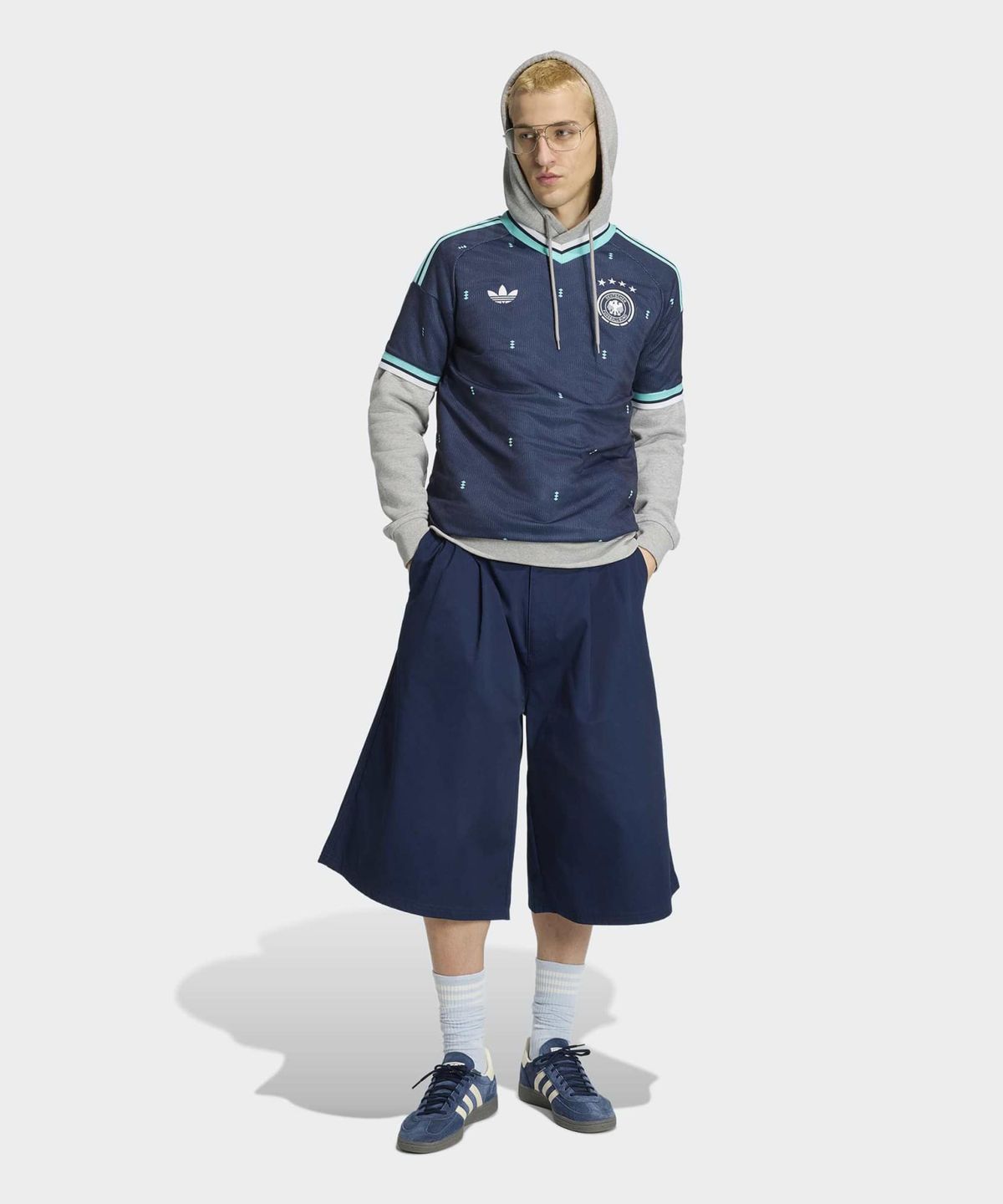 아디다스(ADIDAS) 독일 26 어웨이 저지 - 네이비 / JN2074