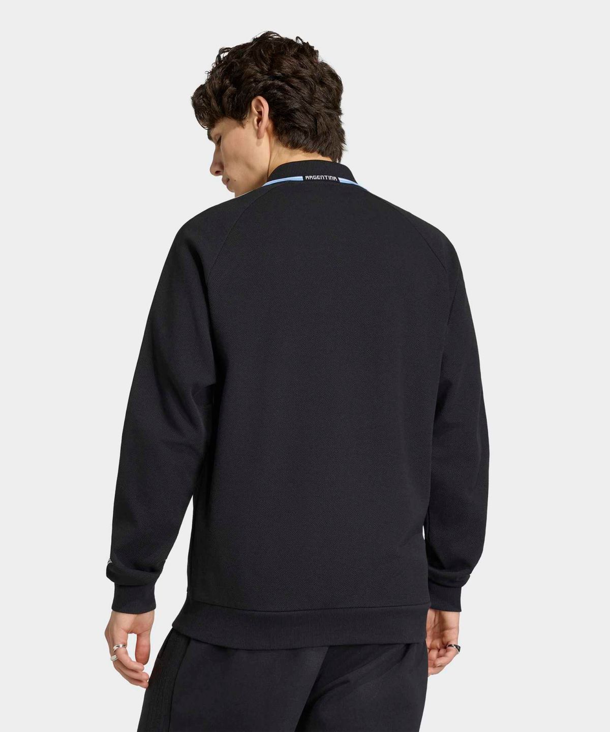 아디다스(ADIDAS) 아르헨티나 어웨이 앤썸 재킷 - 블랙 / JZ6287