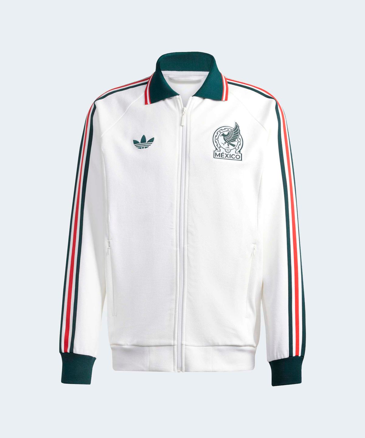 아디다스(ADIDAS) 멕시코 어웨이 앤썸 재킷 - 화이트 / JZ6462