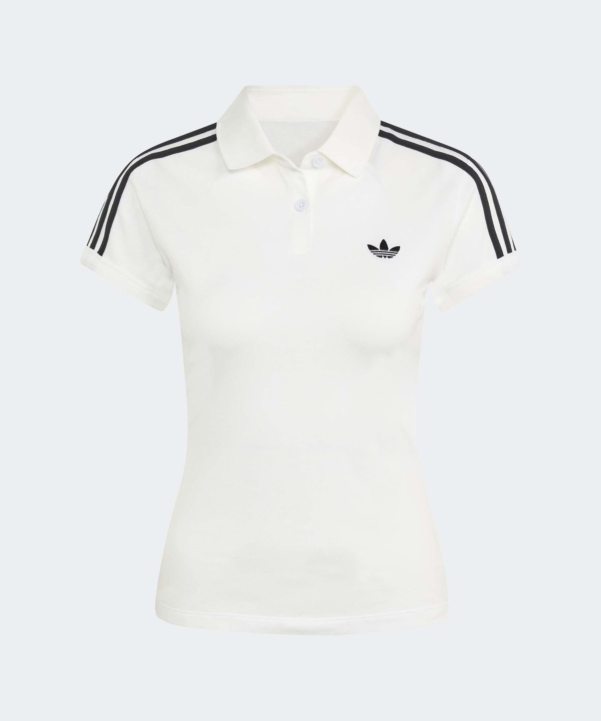 아디다스(ADIDAS) 3-스트라이프 폴로 - 화이트:블랙 / KD3697