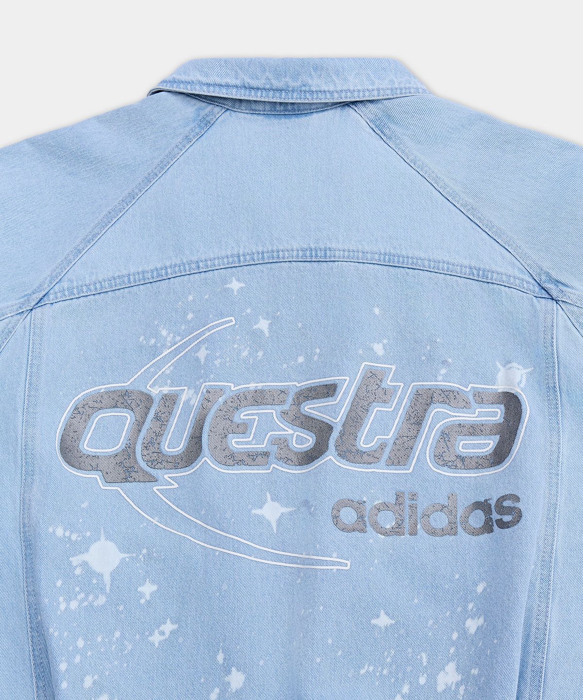 아디다스(ADIDAS) 아딜레늄 시즌 5 데님 재킷 - 라이트블루 / KX4824