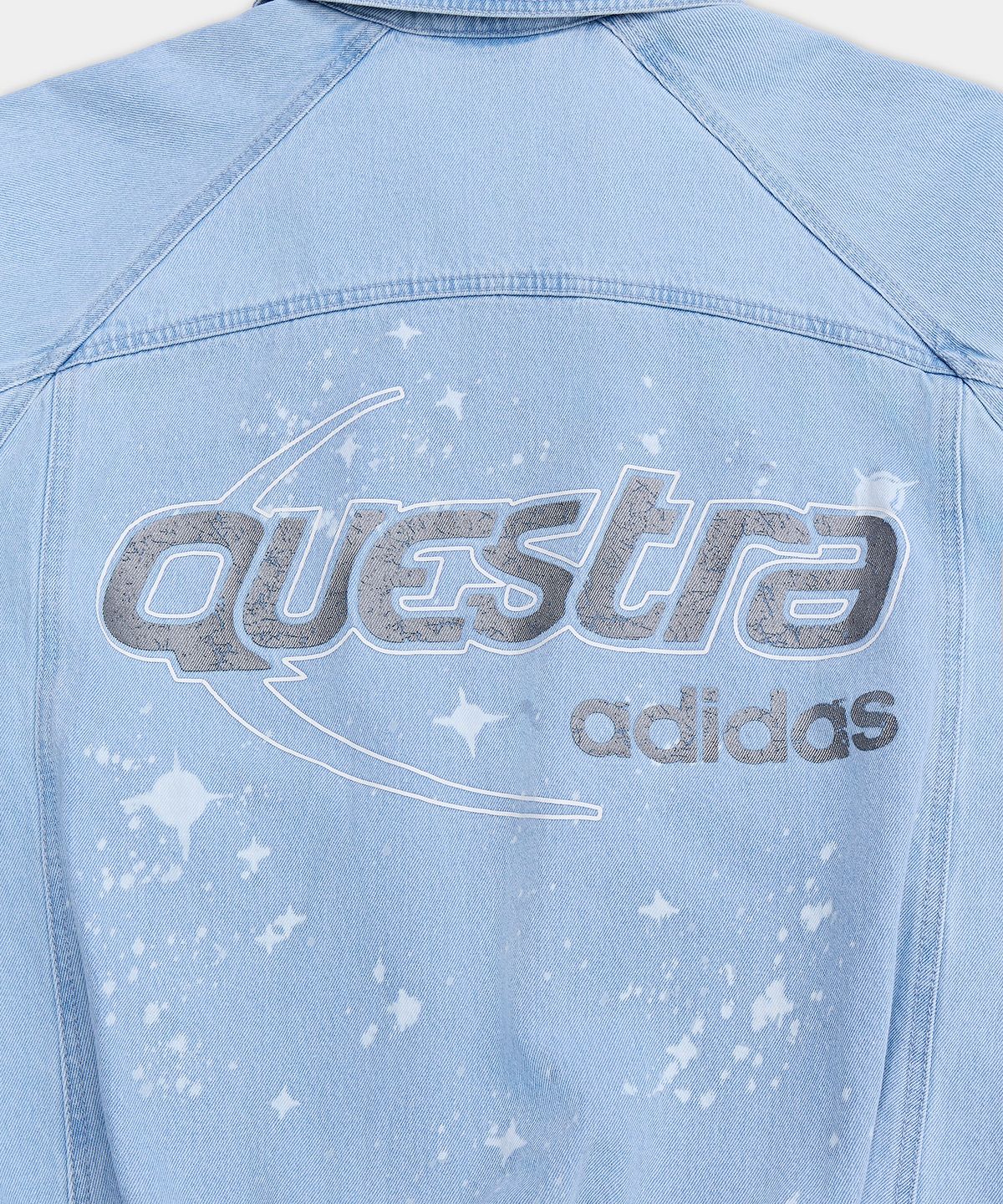 아디다스(ADIDAS) 아딜레늄 시즌 5 데님 재킷 - 라이트블루 / KX4824
