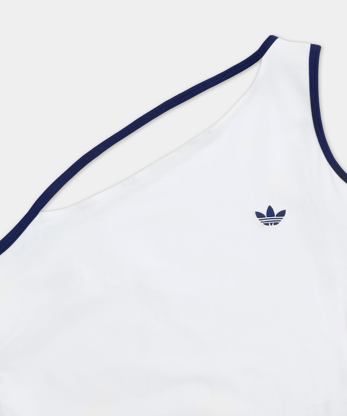 아디다스(ADIDAS) 탱크 원 숄더 탑 - 화이트:나이트스카이 / KY5696