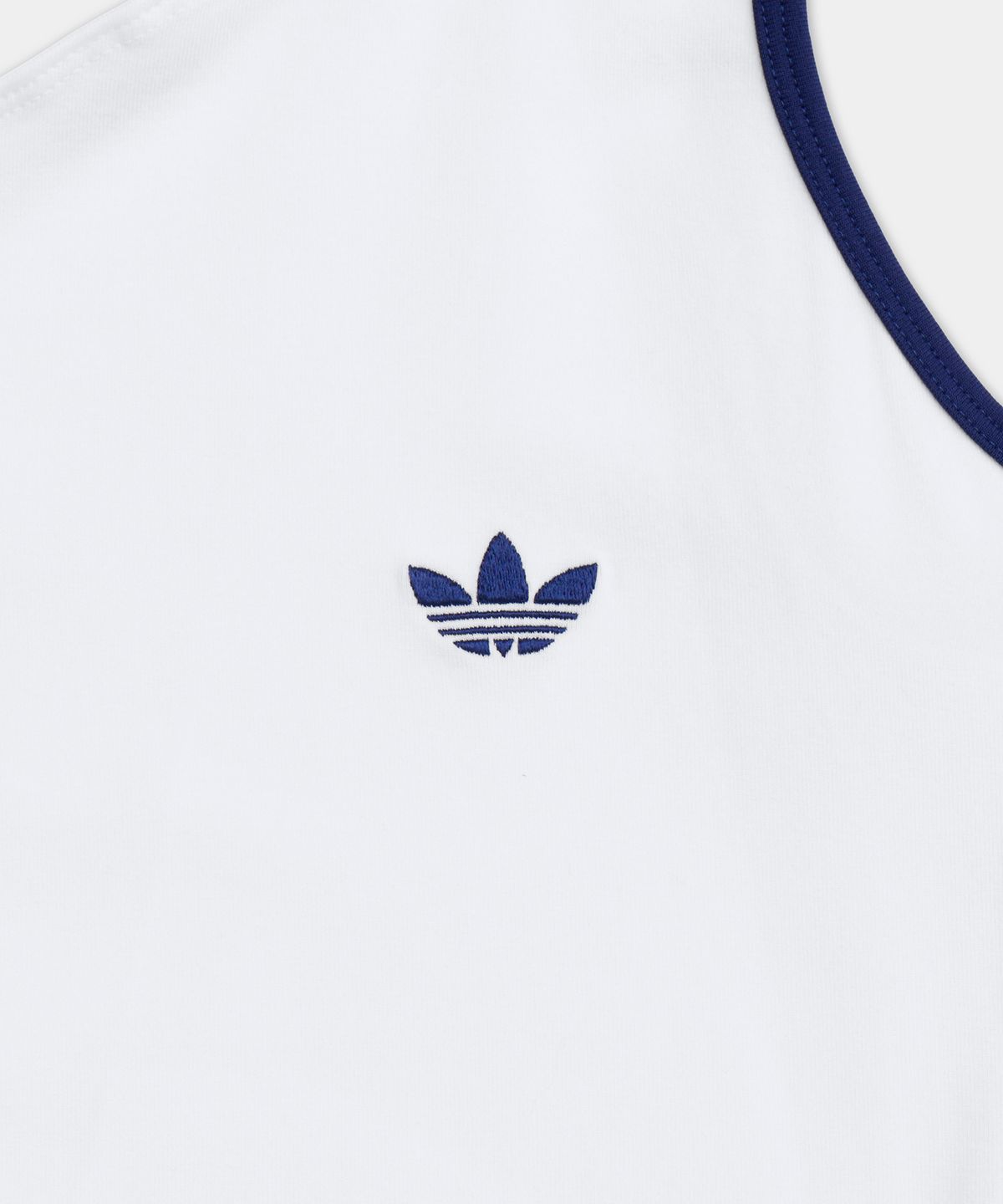 아디다스(ADIDAS) 탱크 원 숄더 탑 - 화이트:나이트스카이 / KY5696