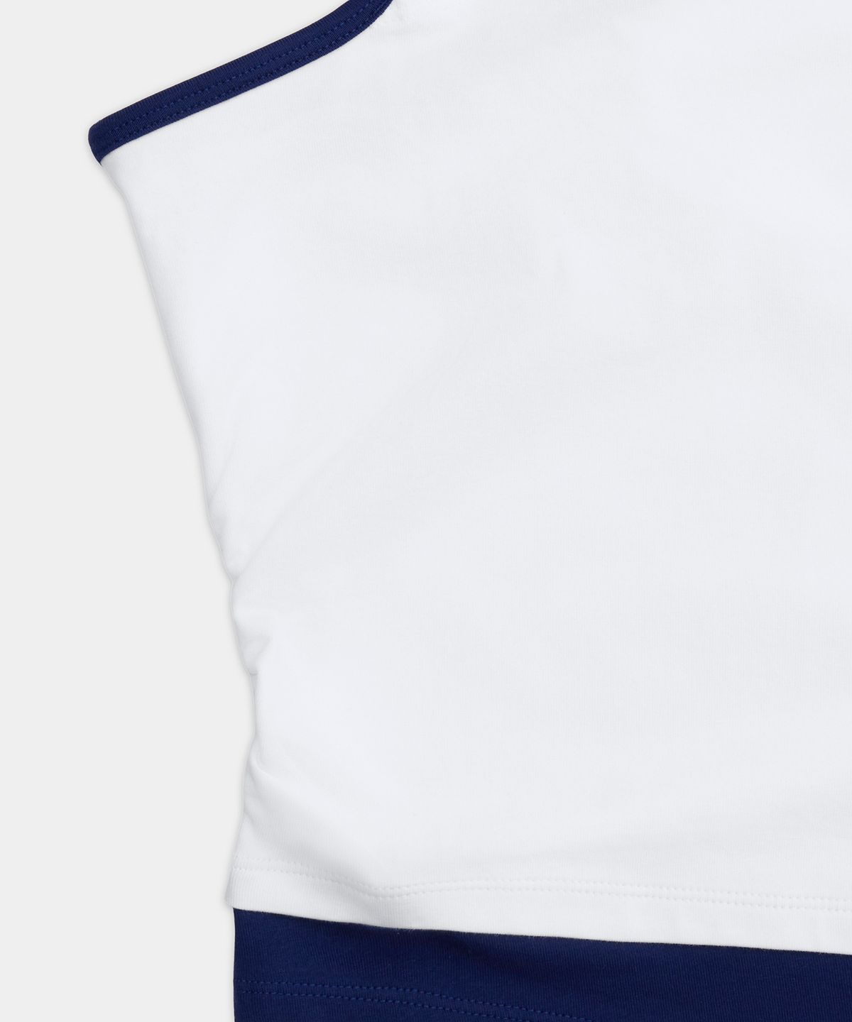 아디다스(ADIDAS) 탱크 원 숄더 탑 - 화이트:나이트스카이 / KY5696