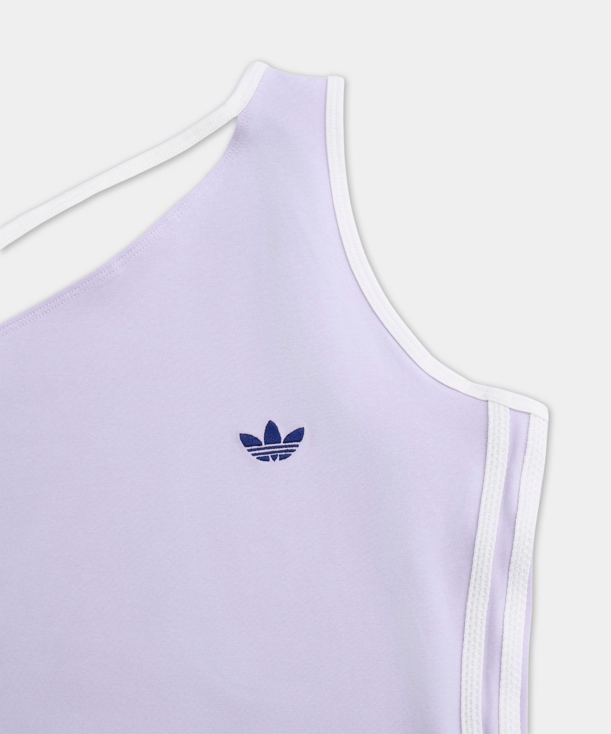 아디다스(ADIDAS) 탱크 원 숄더 탑 - 라일락:화이트 / KY5697