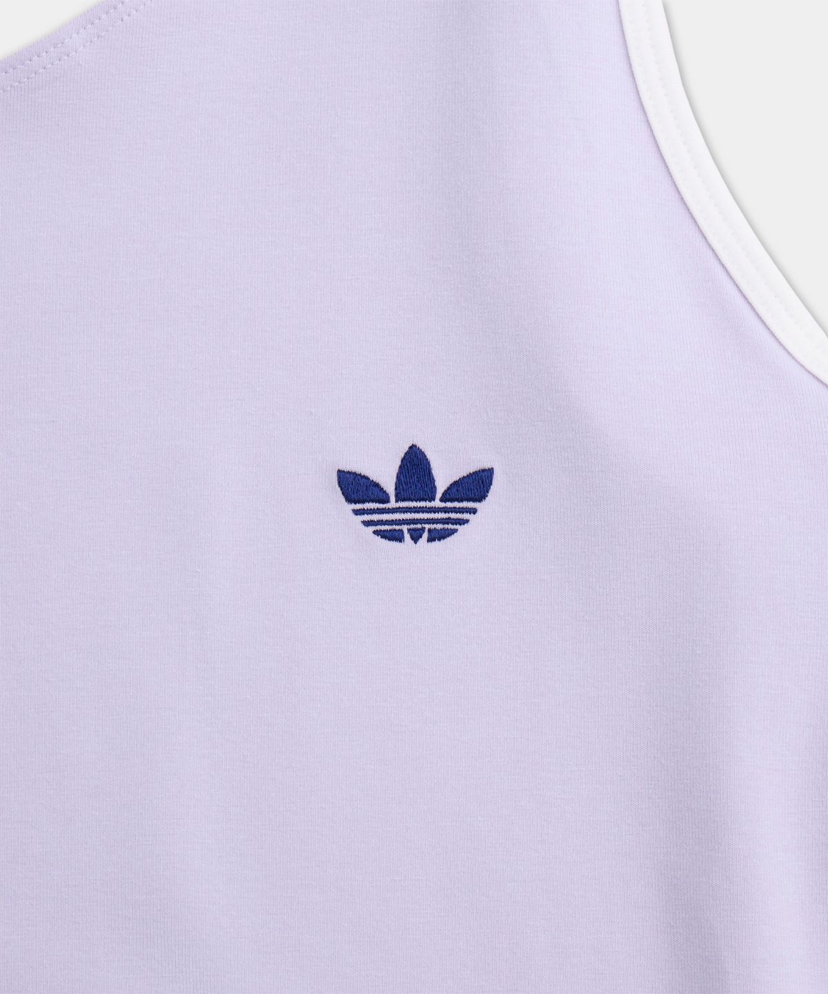 아디다스(ADIDAS) 탱크 원 숄더 탑 - 라일락:화이트 / KY5697