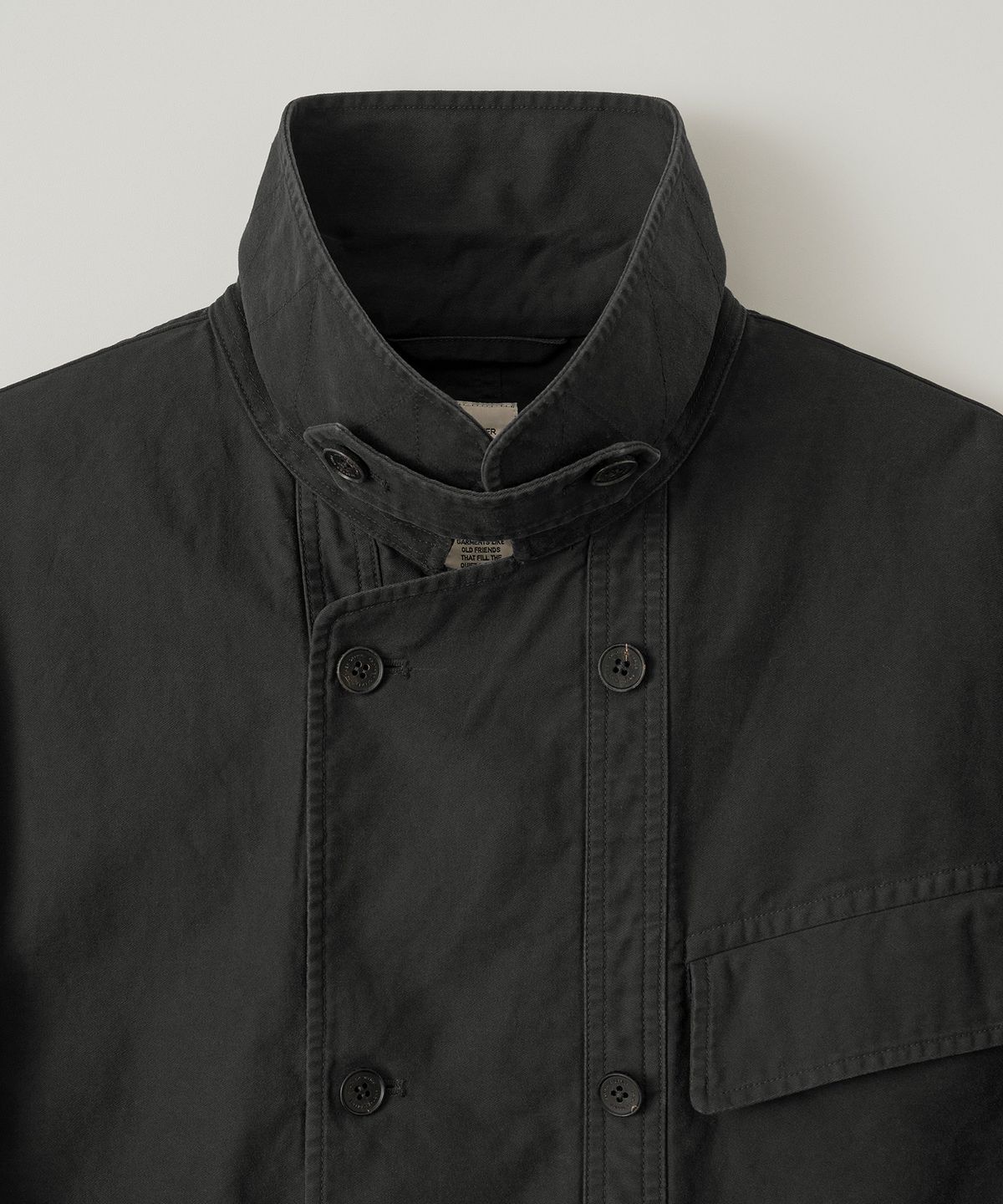 어나더오피스 우먼(ANOTHER OFFICE WOMEN) W. Le Corbusier French Jacket (Almost Black)